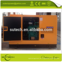 Aberto / silencioso tipo 30Kva CUMMINS silencioso gerador, alimentado por CUMMINS 4B3.9-G2 motor